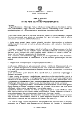 ISTITUTO COMPRENSIVO T. GROSSI 24047 TREVIGLIO
