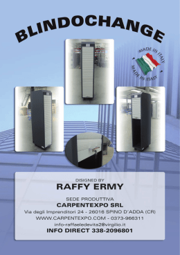RAFFY ERMY - CarpentExpo srl