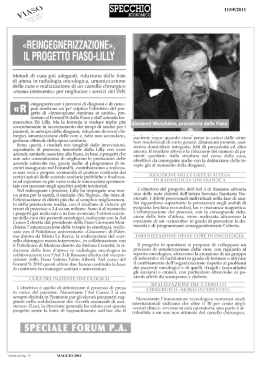 Speciale Forum P.A. Maggio 2011 - &laquo;Reingegnerizzazione