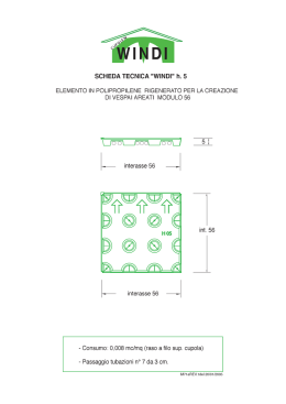 SCHEDA TECNICA "WINDI" h. 5