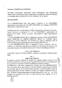 Confraﬁo n°09/ 201 5 del 27/04/2015 COTTIMO