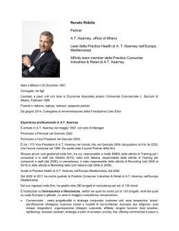 Scarica il cv completo