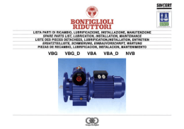 Page 1 BONF&Iacute;&Egrave;LIOLI &Egrave; RIDUTTORI LISTA PASTI nl I=IISAIIIIIIISII