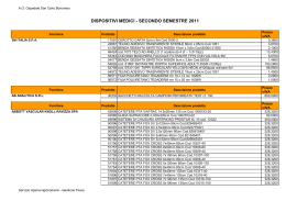 report dm 2 semestre - versione finale