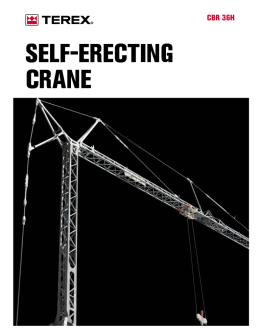 SELF-ERECTING CRANE