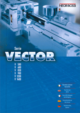 Î Caratteristiche tecniche Technical data