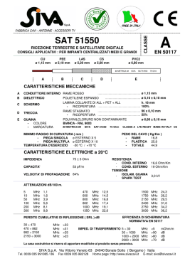 SAT 51550 - SI.VA. spa