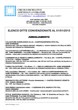 Scarica la lista completa delle ditte convezionate