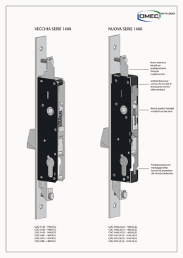 Serie 1400 completamente rinnovata
