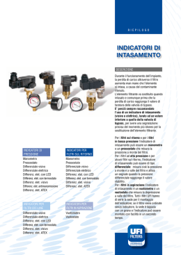 Indicatori di Intasamento