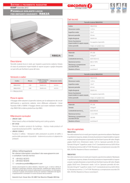 pannello isolante liscio r882a
