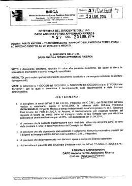 trasformazione rapporto di lavoro da tempo pieno ad