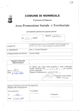 dirigenti - Comune di Monreale