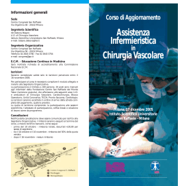Assistenza Infermieristica Chirurgia Vascolare