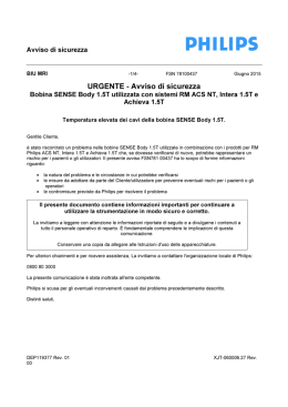 URGENTE - Avviso di sicurezza