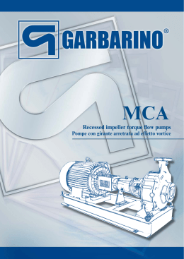 Brochure - Pompe Garbarino SpA