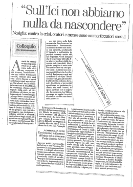 Nosiglia: contro la crisi, oratori e mense sono annnortizzatori sociali