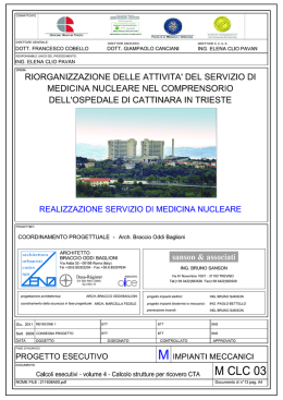 Impianti MeccaniciElaborati Descrittivi_MN_ M-CLC-03