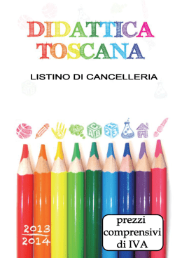 listino prezzi - direzione didattica massa 2&deg; circolo