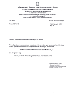 VIA GALILEO GALILEI, 46 - 25128 BRESCIA