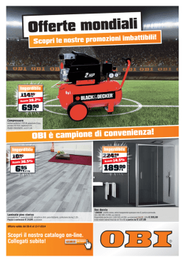 OBI &egrave; campione di convenienza!
