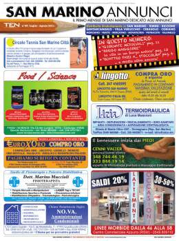 Luglio - Agosto 2011