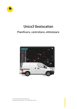 Unico3 Geolocation - Futura Soluzioni Informatiche