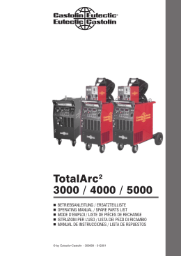 TotalArc&sup2; 3000/4000/5000