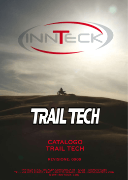 CaTaloGo TraIl TECH