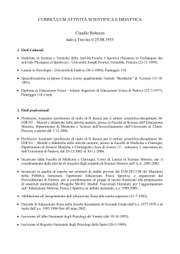 Curriculum Vitae