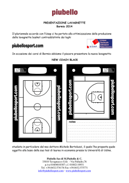 Piubello Sas di M.Piubello & C. 33010 Tavagnacco (Ud