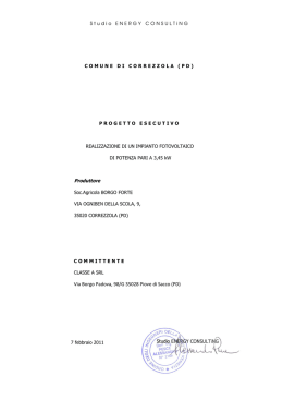 Via Borgo Padova, 98/G 35028 Piove di Sacco (PD)