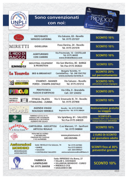 Convenzioni Locali