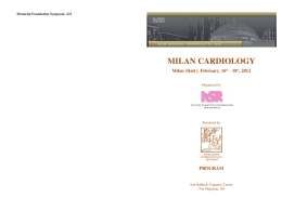 milan cardiology - Aritmologia in Campania
