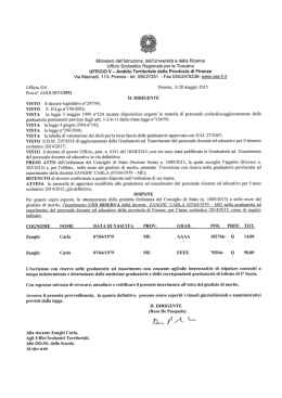 Decreto Prot.n° AOOUSPFI/2991/2015