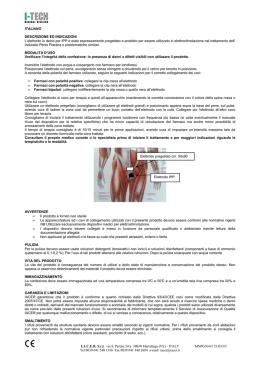 I.A.C.E.R. S.r.l. via S. Pertini 24/a 30030 Martellago (VE)
