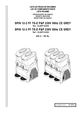 SPIN 12-3 FF TS-E P&P 230V 50Hz CE GREY
