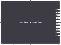 mini lime® & maxi lime