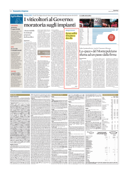Senza solfiti il business decolla