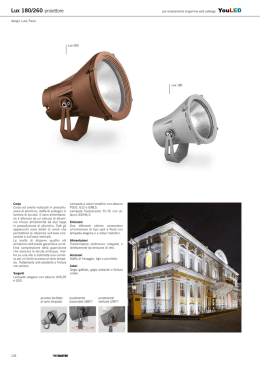 Lux 180/260 proiettore