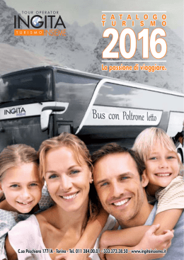 Scarica il catalogo turismo