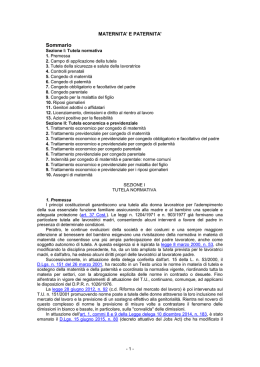 Sommario - Tutto Lavoro