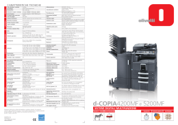 d-Copia 4200MF e 5200MF