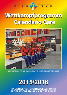 italienischer sportkegelverband federazione italiana sport birilli