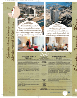 Sheraton Moriah Tiberiade