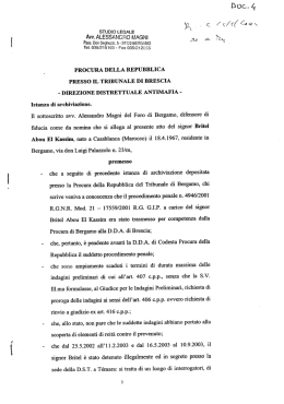 Pass. Don Seghezzi,5-24122 BERGAMO “AL? 524 ` `