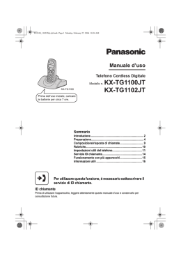 Manuale d`istruzioni
