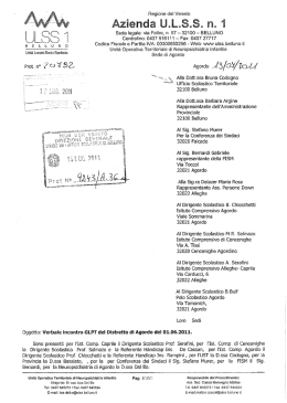 Verbale - Ufficio scolastico provinciale di Belluno