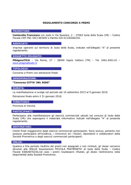 Scarica il regolamento completo