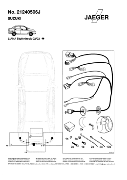 Page 1 No. 21240506J SUZUKI JAEGER LIANA Stufenheck 02/02 _